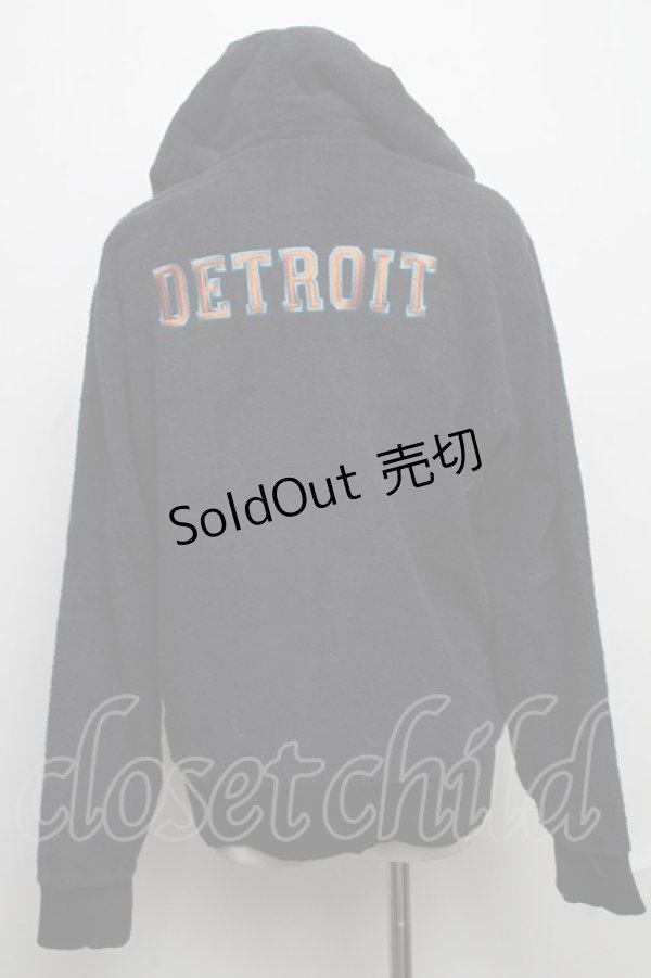 画像2: HYSTERIC GLAMOUR / DETROIT ROCKワッペンパーカー  紺 S-24-12-23-048-PU-OP-HR-ZS (2)