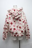 画像2: PINK HOUSE / Jコスモスプリントフード付きブルゾン  ピンク S-24-12-29-023-LO-CO-AS-ZT-C005 (2)