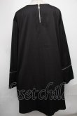 画像2: NieR Clothing / ZIPワンピース  黒 S-25-01-05-037-PU-OP-AS-ZT190 (2)