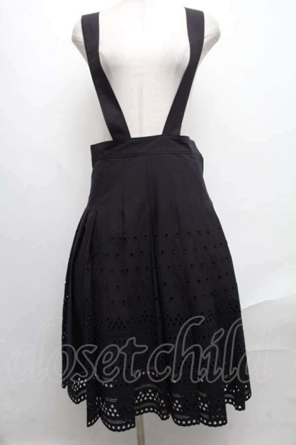 画像1: Jane Marple / ティアドロップレースドミトリースカート  黒 S-25-01-11-080-JM-SK-AS-ZT356 (1)
