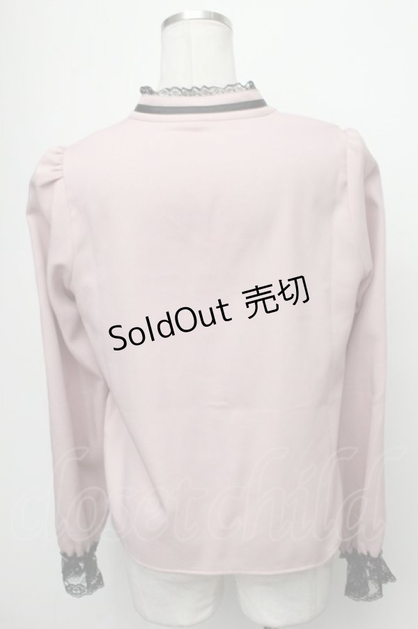 画像2: MARS / チョーカーデザインブラウス  ピンク S-25-01-11-014-LO-TO-HR-ZT357 (2)