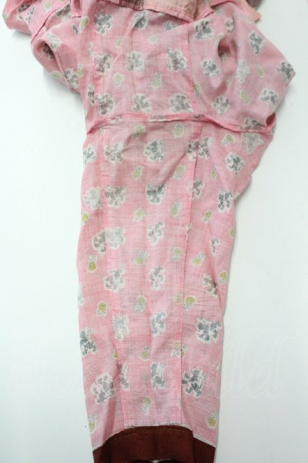 画像5: Jane Marple Dans Le Salon / Scottish lionグランマドレス  ピンク S-25-01-11-043-JM-OP-AS-ZT153 (5)