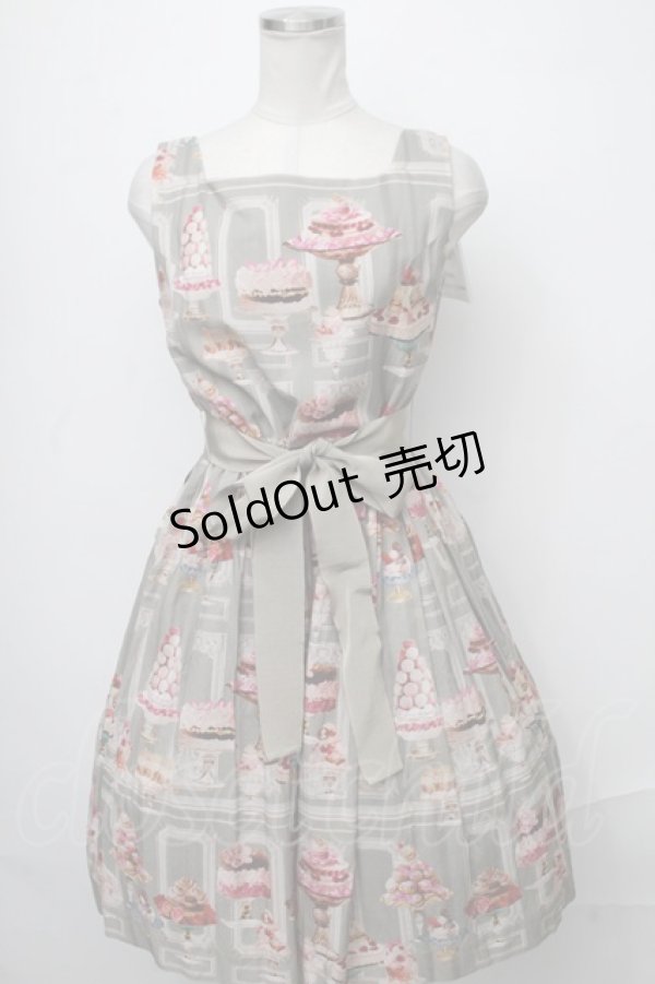 画像1: Jane Marple /Sweets In The Palaceスクエアドレス  ミント S-25-01-11-046-JM-OP-AS-ZT154 (1)