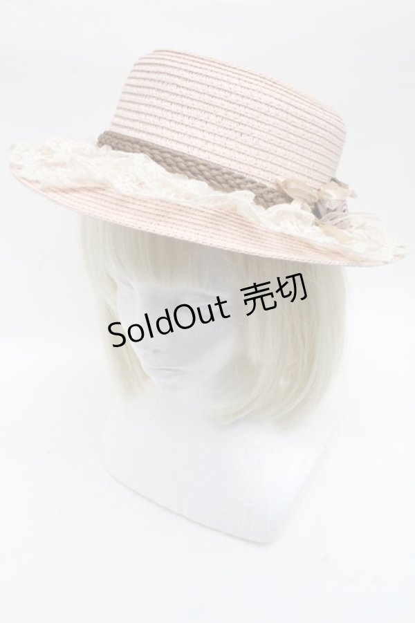 画像1: axes femme / 巻バラレースカンカン帽   S-25-01-15-005-AX-AC-AS-ZS (1)