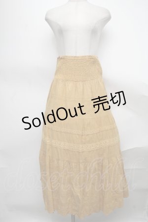 画像: axes femme / 2wayコットンスカート  からし S-25-01-15-084-AX-SK-AS-ZS
