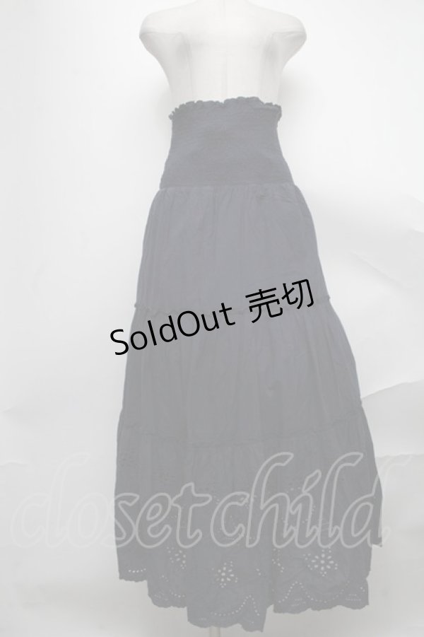 画像1: axes femme / 2wayコットンスカート  紺 S-25-01-15-086-AX-SK-AS-ZT398 (1)