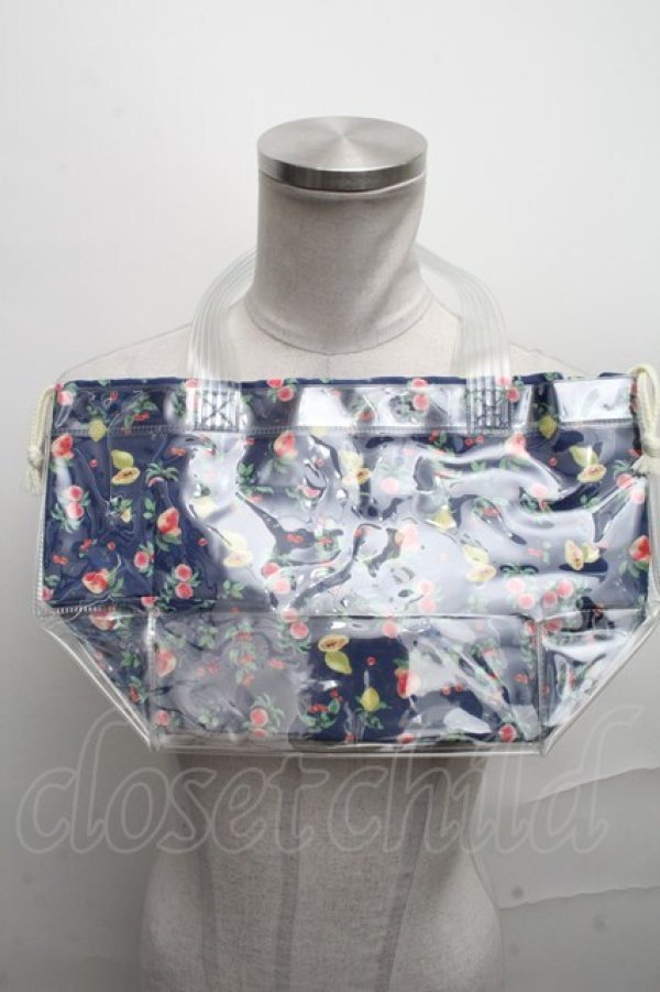画像2: axes femme / ノベルティ巾着付きビニールバッグ   S-25-01-15-014-AX-BG-AS-ZT346 (2)