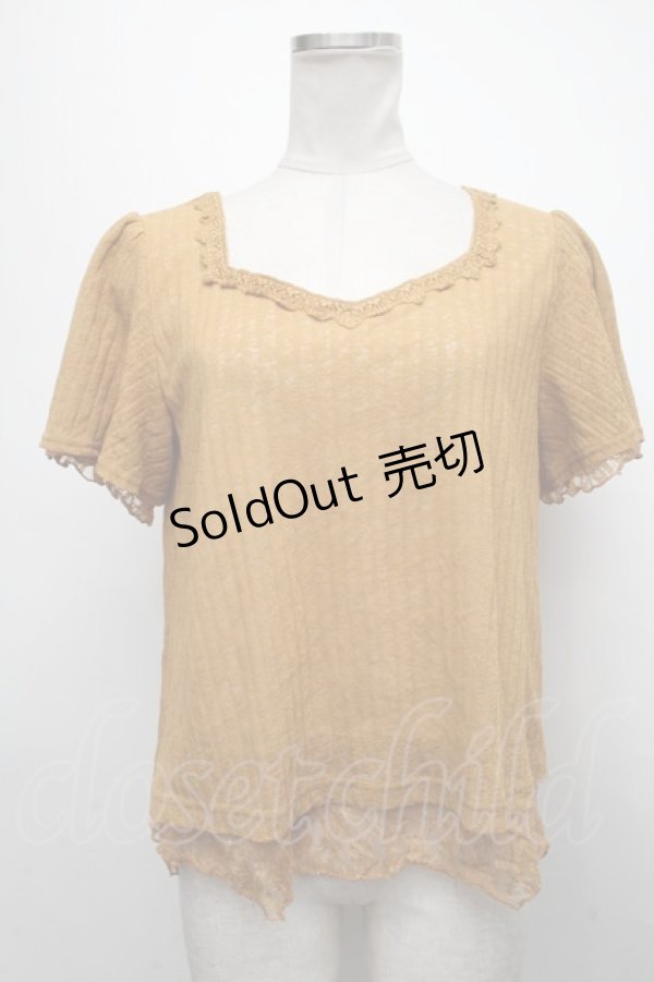 画像1: axes femme / トップス   S-25-01-15-035-AX-TO-HR-ZI (1)