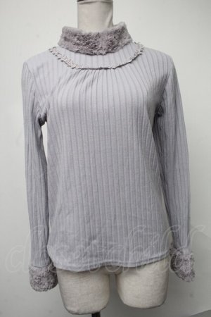 画像: axes femme / ニットプルオーバー   S-25-01-19-049-AX-TO-HR-ZT347
