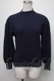 画像1: axes femme / タートルネックニット  ブルー S-25-01-22-1053-AX-TO-HR-ZT306 (1)