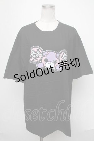 画像: NieR Clothing / ちゃむちゃむ推しTシャツ  黒 S-25-01-22-1060-PU-TO-AS-ZS