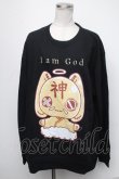 画像1: NieR Clothing / 神様Nierちゃんスウェット  黒 S-25-01-22-1062-PU-TO-AS-ZT328 (1)