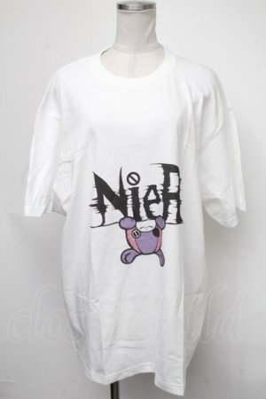 画像: NieR Clothing / ちゃむちゃむTシャツ  白 S-25-01-23-019-PU-TO-AS-ZY