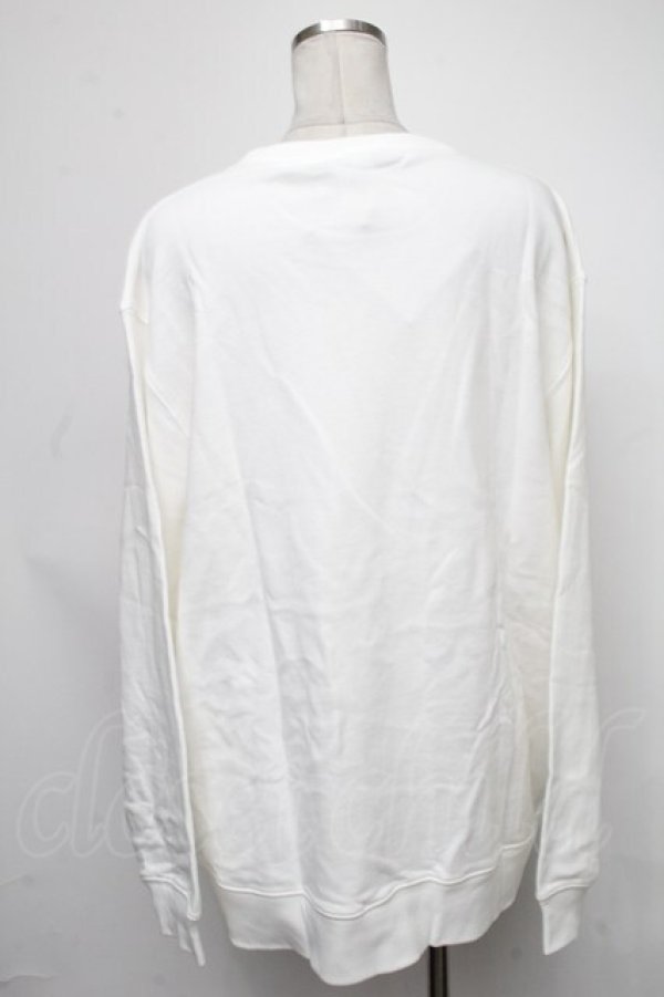 画像2: NieR Clothing / ちゃむちゃむスウェット  白 S-25-01-23-022-PU-BL-AS-ZY (2)