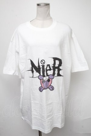 画像: NieR Clothing / ちゃむちゃむTシャツ  白 S-25-01-23-023-PU-TO-AS-ZI