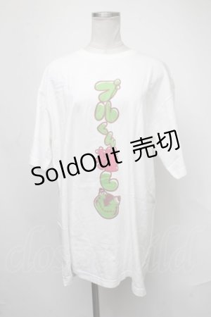 画像: NieR Clothing / プリントTシャツ  白 S-25-01-23-026-PU-TO-AS-ZS