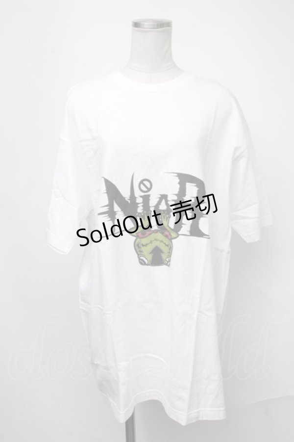 画像1: NieR Clothing / プリントTシャツ  白 S-25-01-23-030-PU-TO-AS-ZS (1)