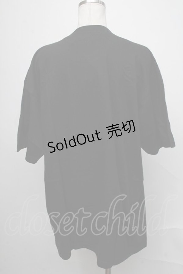画像2: NieR Clothing / ちゃむちゃむ推しTシャツ  黒 S-25-01-23-048-PU-TO-AS-ZI (2)