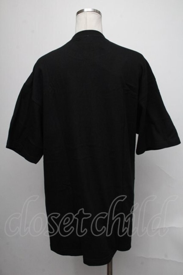 画像2: NieR Clothing / ちゃむちゃむ推しTシャツ  黒 S-25-01-23-050-PU-TO-AS-ZI (2)