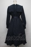 画像2: Maison de FLEUR / SnowWhiteワンピース  紺 S-25-01-25-052-LO-OP-HR-ZT438 (2)