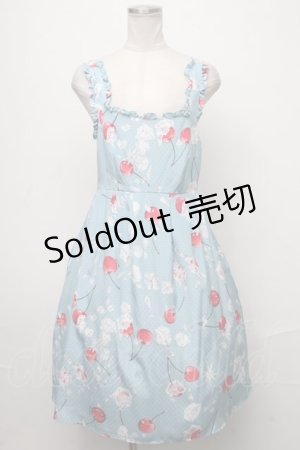 画像: MILK / フローズンチェリーベビードール  サックス S-25-01-25-058-ML-OP-HR-ZS