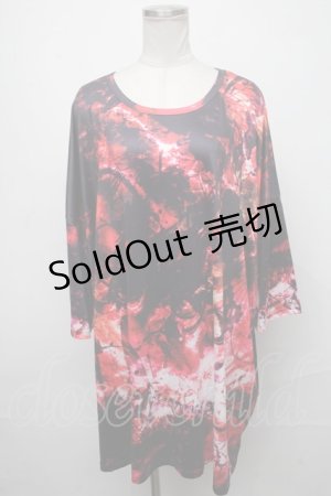 画像: NieR Clothing / 転写総柄カットソー   S-25-01-25-028-PU-TO-AS-ZS