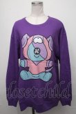 画像1: NieR Clothing / ONEくんスウェット  紫 S-25-01-25-030-PU-TO-AS-ZT307 (1)
