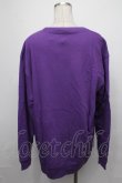 画像2: NieR Clothing / ONEくんスウェット  紫 S-25-01-25-030-PU-TO-AS-ZT307 (2)