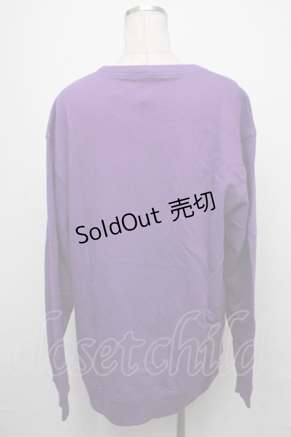 画像2: NieR Clothing / ONEくんスウェット  紫 S-25-01-25-031-PU-TO-AS-ZI (2)