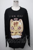画像1: NieR Clothing / 神様Nierちゃんスウェット  黒 S-25-01-25-045-PU-TO-AS-ZT307 (1)