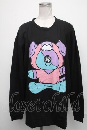 画像: NieR Clothing / ONEくんTシャツ  黒 S-25-01-27-053-PU-TS-AS-ZY