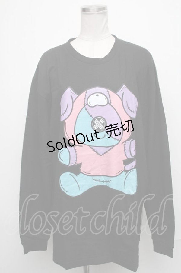 画像1: NieR Clothing / ONEくんTシャツ  黒 S-25-01-27-053-PU-TS-AS-ZY (1)