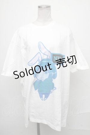 画像: NieR Clothing / プリントTシャツ  白 S-25-01-27-041-PU-TO-AS-ZS