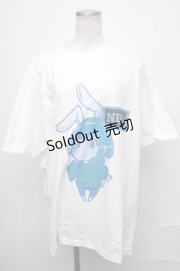 画像1: NieR Clothing / プリントTシャツ  白 S-25-01-27-041-PU-TO-AS-ZS (1)