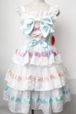 画像1: BABY,THE STARS SHINE BRIGHT / Sweet Best Wishesジャンパースカート&カチューシャセット  白 S-25-01-28-080-BA-OP-AS-ZS (1)