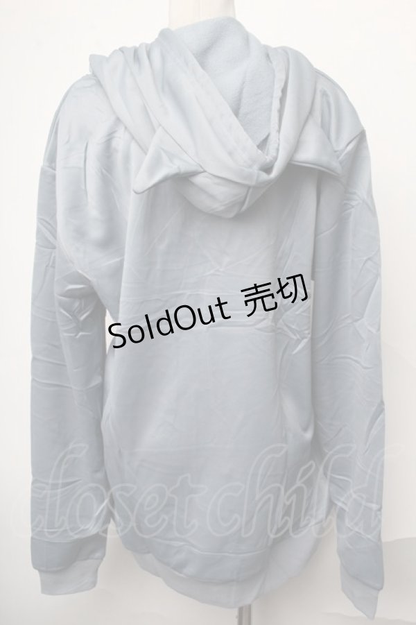 画像2: NieR Clothing / ロゴパーカー  グレー S-25-01-28-044-PU-TO-HR-ZS (2)
