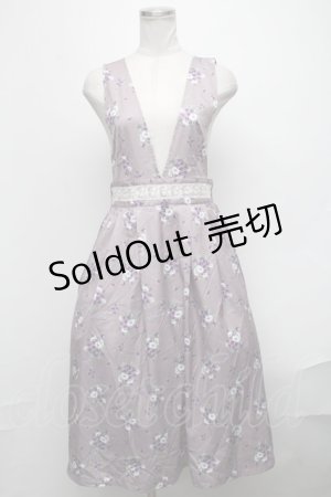 画像: axes femme / 2023年福袋ワンピース  ラベンダー S-25-01-31-057-AX-OP-HR-ZI