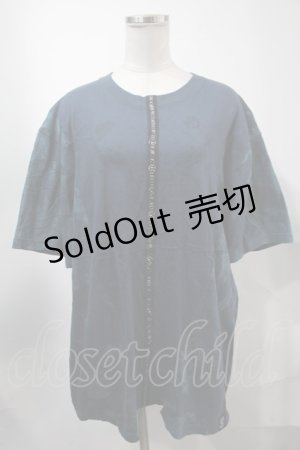 画像: Desoro / むら染めTシャツ  ブルー S-25-01-31-031-PU-TS-HR-ZS