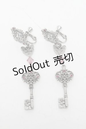 画像: axes femme / 鍵モチーフイヤリング  シルバー S-25-01-31-005-AX-AC-HR-ZS