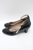 画像2: axes femme / エナメルパンプス  黒 S-25-02-02-005-AX-SK-HR-ZT-K005 (2)