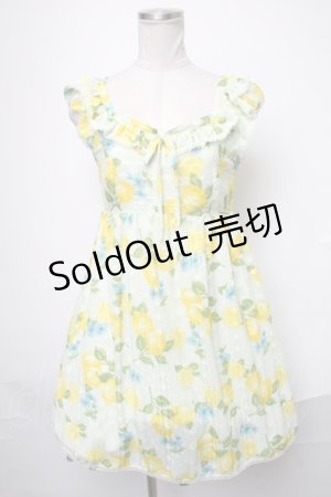 画像: MILK / レモンライムベビードール  ミント S-25-02-05-061-ML-OP-AS-ZS