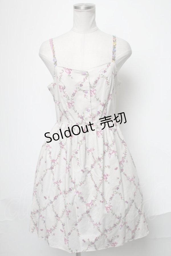 画像1: MILK / Springラビットドレス  グレー S-25-02-05-075-ML-OP-AS-ZS (1)