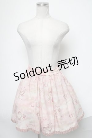画像: MILK / エンジェルヘヴンスカート  ピンク S-25-02-05-076-ML-SK-AS-ZS