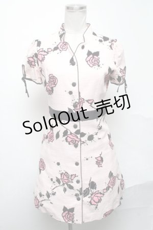 画像: MILK / Rose Bloodワンピース  ピンク S-25-02-05-040-ML-OP-AS-ZS