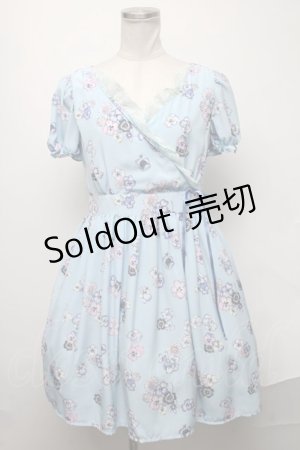 画像: MILK / パンジーCATドレス  サックス S-25-02-05-043-ML-OP-AS-ZS