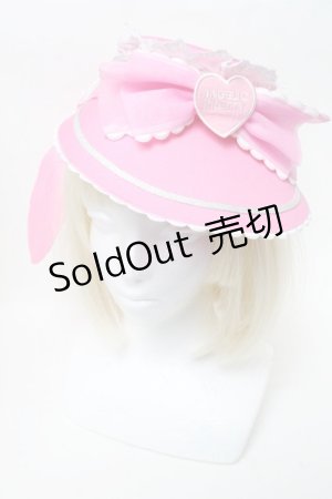 画像: Angelic Pretty / Toys Donut Dinerサンバイザー  ピンク S-25-02-08-011-AP-AC-HR-ZS