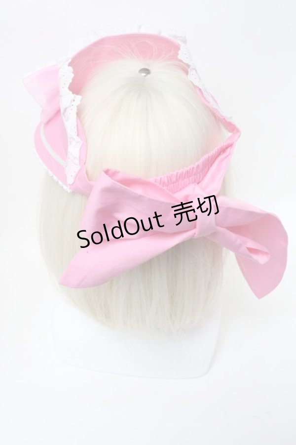 画像3: Angelic Pretty / Toys Donut Dinerサンバイザー  ピンク S-25-02-08-011-AP-AC-HR-ZS (3)