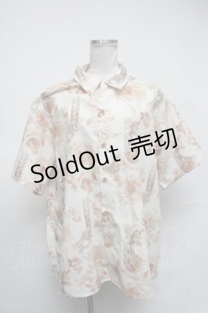 画像: axes femme / 開襟シャツ  オフ S-25-02-08-037-AX-BL-AS-ZI