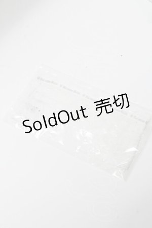 画像: 【SALE】Moi-meme-Moitie / コットンレースマスク  白 S-25-02-11-003-MO-ZA-HR-ZT168-F003