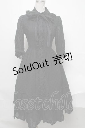 画像: Angelic Pretty / Camilleワンピース  黒 S-25-02-11-056-AP-OP-HR-ZS
